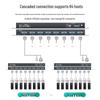 Maituo Weiju 8-Port Rack-Mount KVM Switch with 17-inch LED Display
