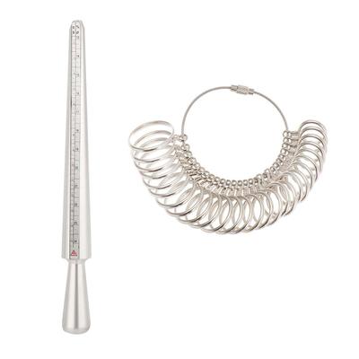 Useful Professional Gauge Ring Sizer Tool Jewelry Measure Tool US Size Finger Ring Sizer
