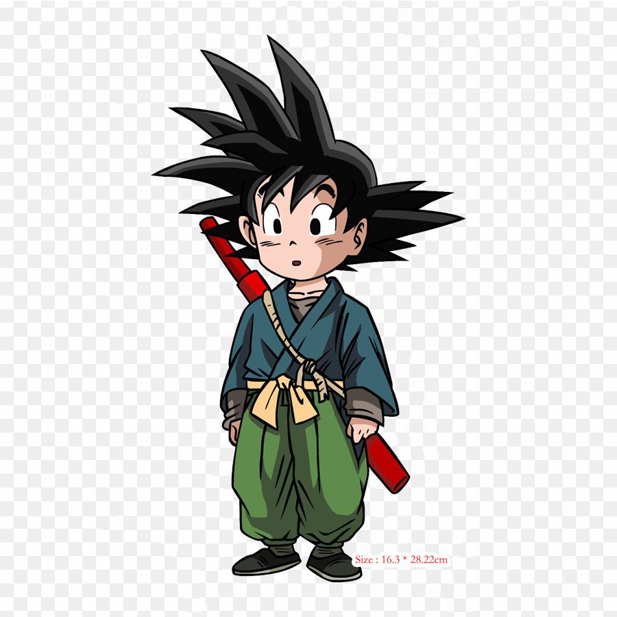 Náplasti na oblečení tašku nažehlovací termonálepky vzor Porunga Shenron Goku pratelné tepelný přenos