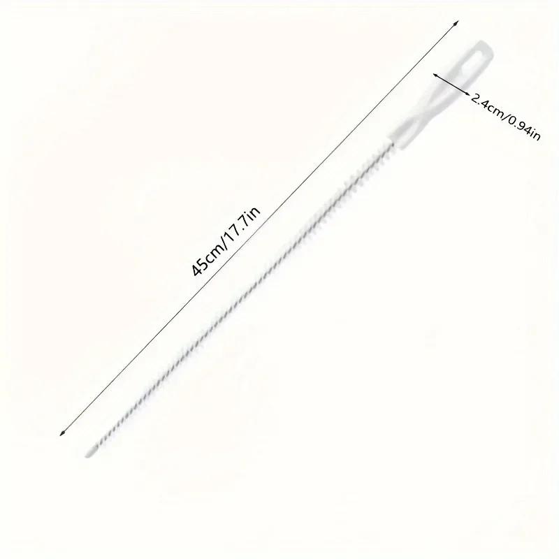 Pipe Unclogging Brush Bathroom Accessories Dbathroom Shower Tub Drain Hair Catcher Long Cleaner Cleaning Sewer Pipes Household