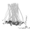 Wick for Candle Making Pre-Waxed Candle Wicks 50pcs Soy Candle Wick Kit for DIY Crafts Cotton Wicks for Candles Long Wicks