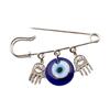 Blue Turkish for Evil Eye Brooch Pin for Creative Birthday Gift for Women Lady G