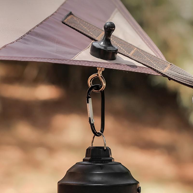 Crochet magnétique puissant, mousqueton polyvalent pour camping en plein air, pour cuisine, réfrigérateur, gril, barbecue