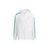 Neo Essentials Windbreaker With Three-Stripe Colorblock Unisex Outerwear White IA4963