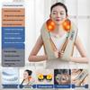 "Cervical & Shoulder Massager: Neck, Back, & Waist Kneading Shawl with Heat & Meridian Therapy"
