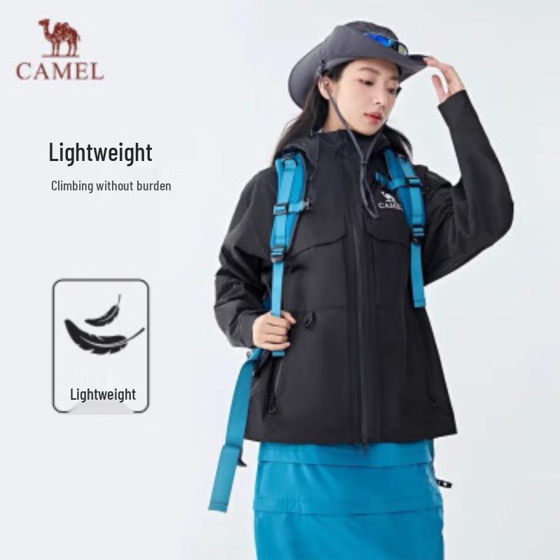 CAMEL Women s Windproof Waterproof Casual Jacket S