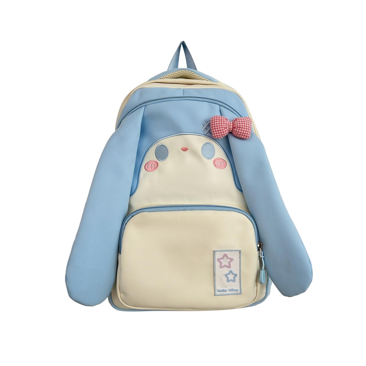 

Oxford Patchwork Backpack With Soft Belt For Women Casual Student Bag Designer High-Quality Bag Zipper Premium