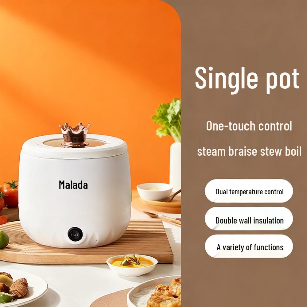 1.8L Multifunctional Rice Cooker - Compact, Efficient & Perfect for Dorms or Gifts