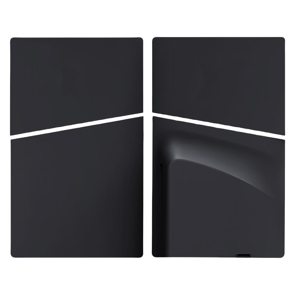 ABS Hard Case Replacement Faceplate Anti-Scratch Face Plate Console Cover Dustproof Shockproof for PS5 Slim Disc Edition Console