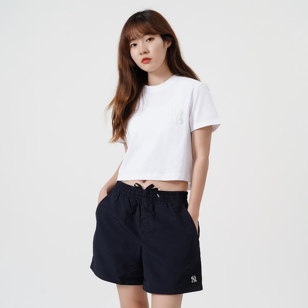 New MLB New York Yankees Casual Shorts Unisex Black 3ASMB0223-50BKS