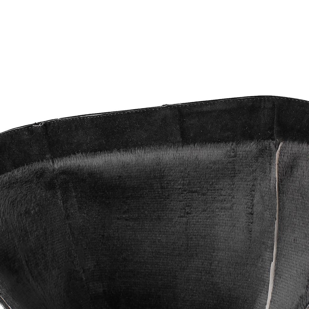 Fashion Winter PU Leather Women Knee High Boots Motorcycle Square Toe Zip Footwear Low Heels Female Riding Ladies Long Boats 2025 New