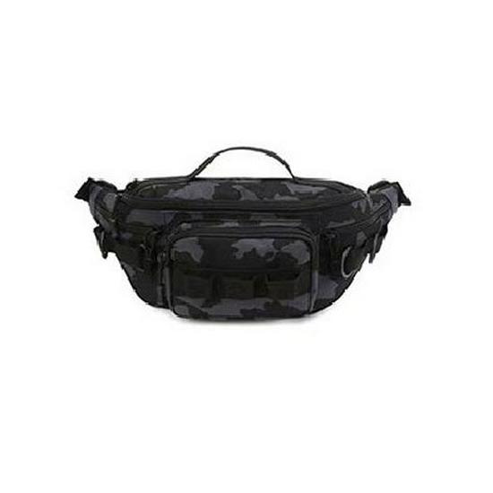 Multi-functional Tactical Crossbody Waist Bag for Men & Women - Outdoor Sports, Casual Fishing, Large Capacity