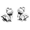 Charms Tiger Lion Wolf Pendants Kids' Jewelry Materials QC131