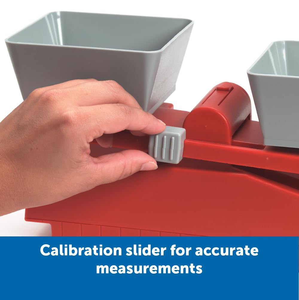 Learning Resources Educational Materials Balance Scale with Weights Authentic (LER2420)