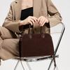 Cowhide Hand-held Crossbody Bag, Genuine Leather High-end Large-capacity Tote Bag