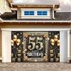 55th Birthday Celebration Banner Party Decorations Home Garden Studio and Outdoor Activities