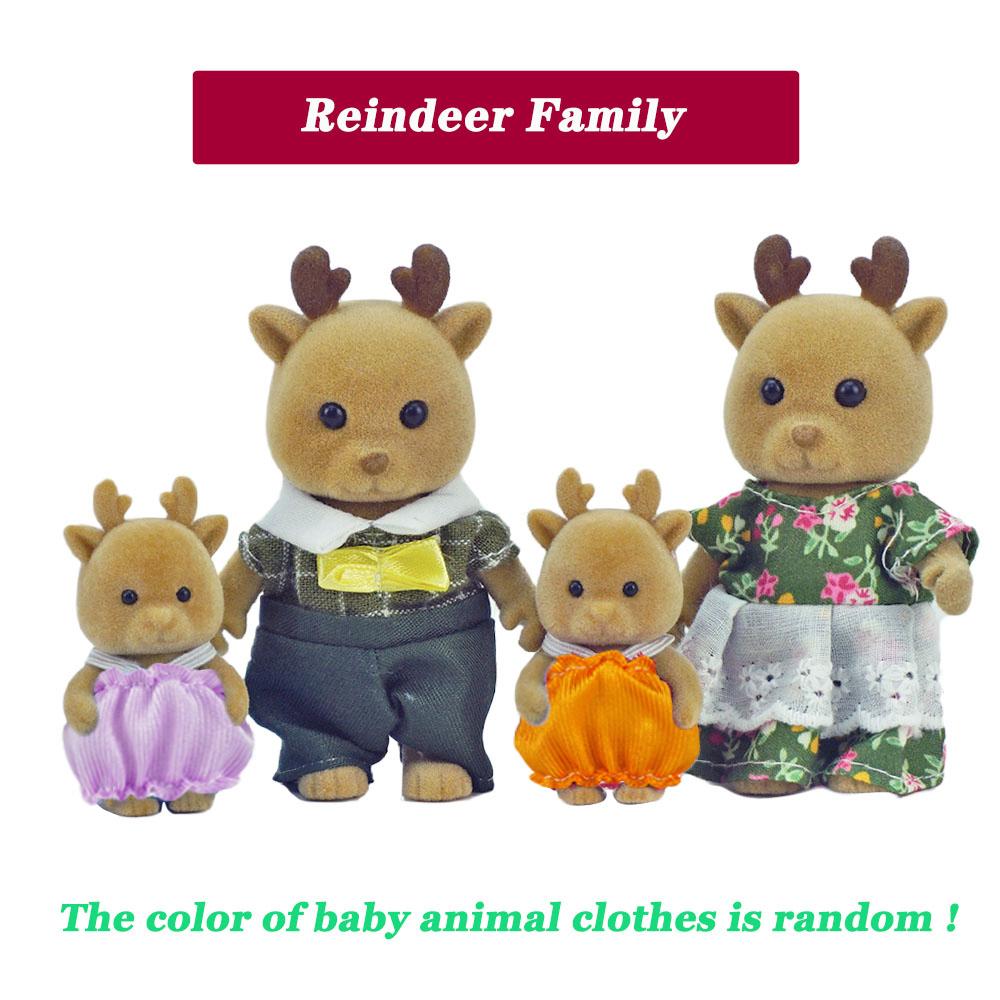 

Лялька Кролик 1/12 Мікро Ляльковий Будиночок Північний Олень Вівця Слон Сімейство Білок Іграшка для Кухні Мініатюрний Набір Меблів Іграшка для Дівчинки Подарунок