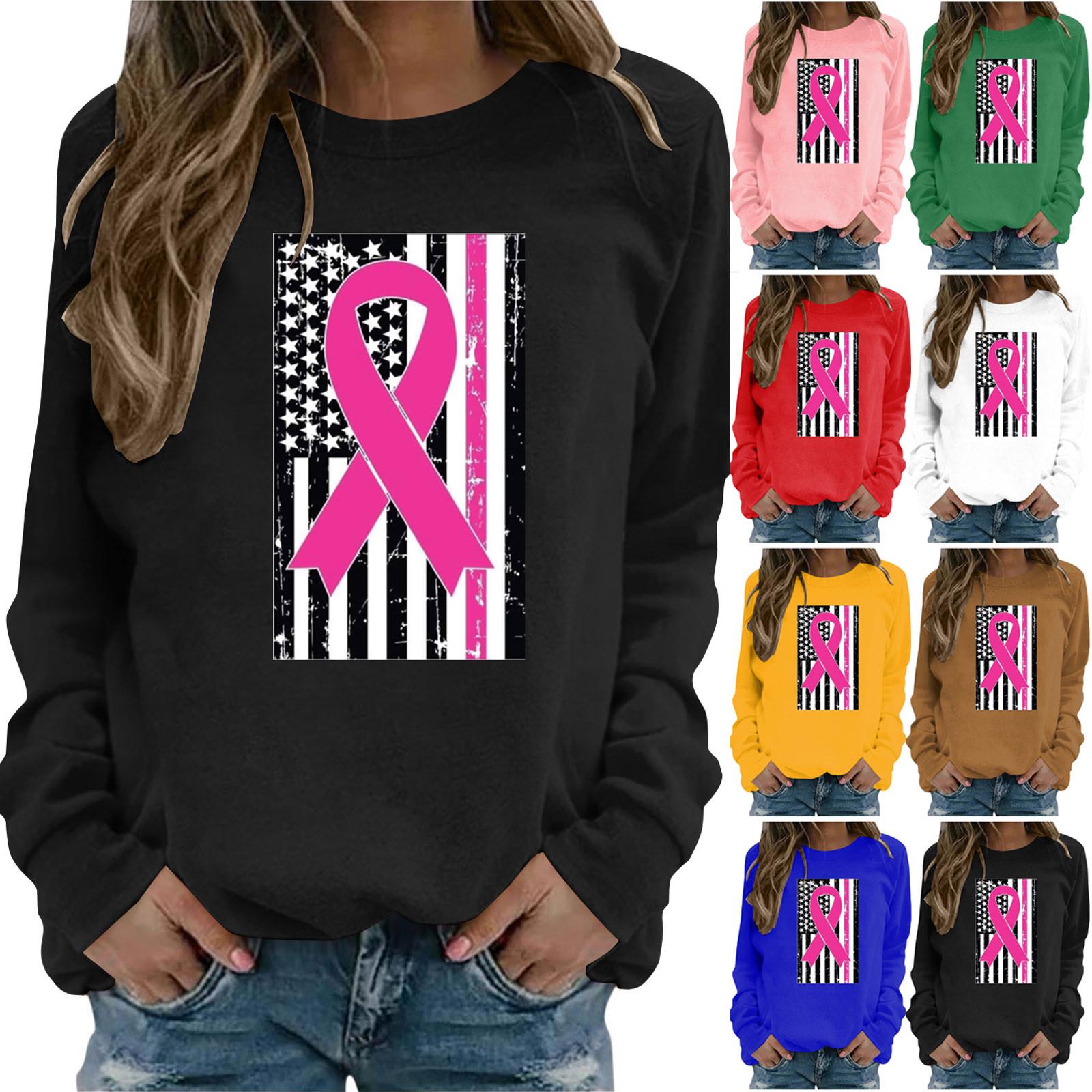 

Модная женская футболка с круглым вырезом и длинным рукавом с принтом, блузка, топы