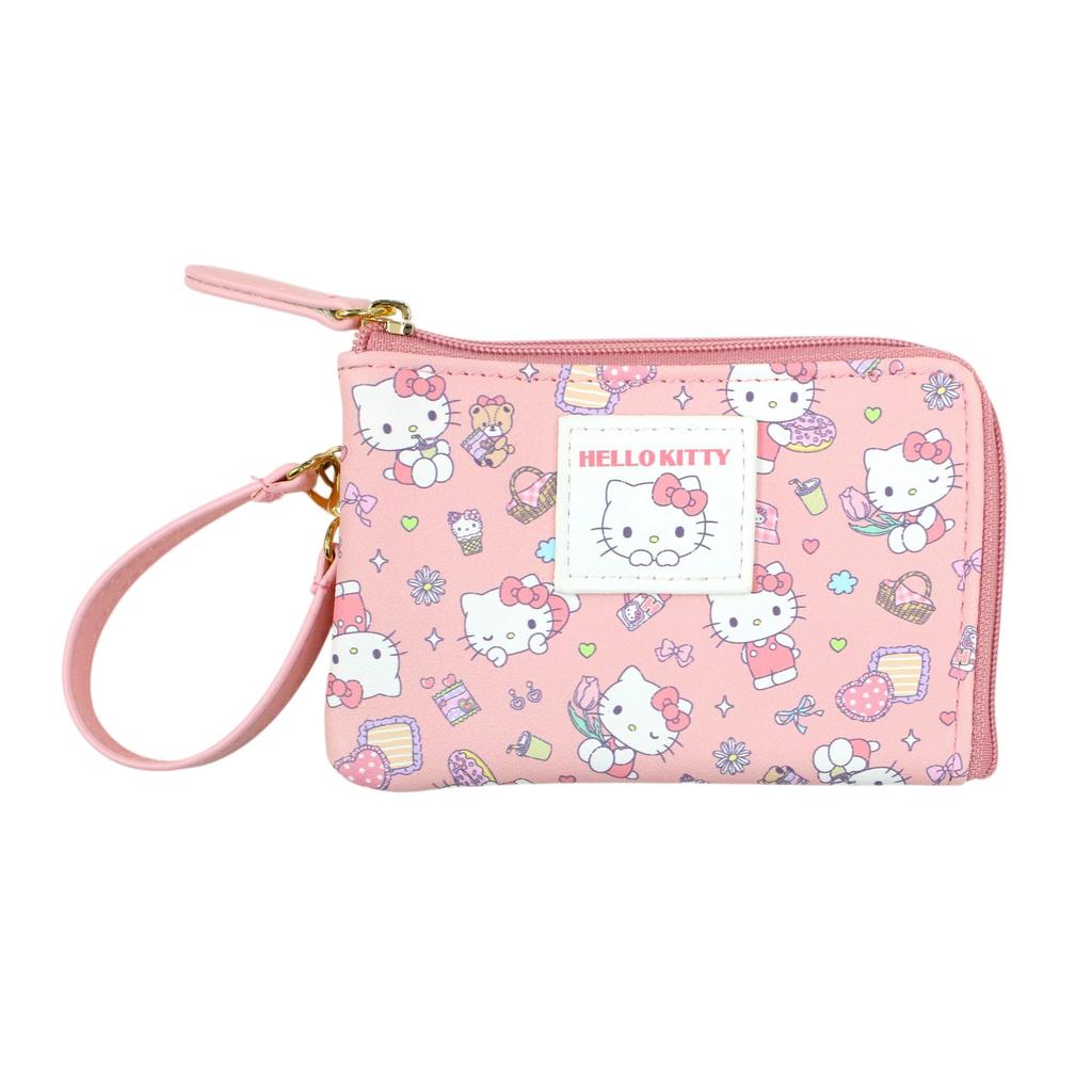 Ardi Retractable Key Passport Pouch Hello Kitty & SR52-6KT