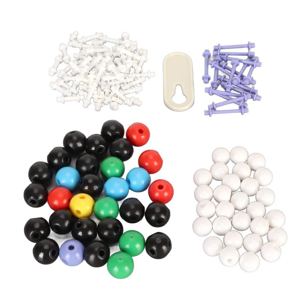 136PCS Organic Chemistry Molecular Model 59 Atoms 76 Links 1 Link Remover Tool Molecular Structure Modeling Kit for