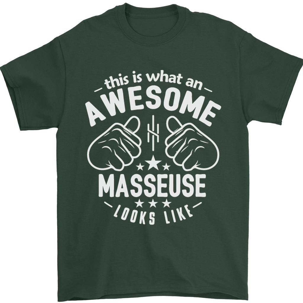 This Is What an Awesome Masseuse Looks Like Unisexs TShirt 100 Cotton