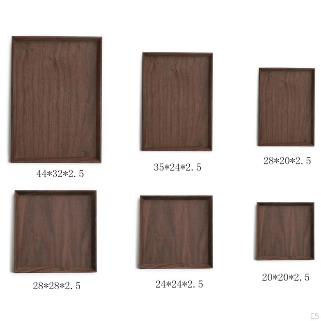 Serving Tray Dinning Tableware Incline Rustic Chinese Style Dish Coffee Parties Banquet Breakfast