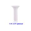OD 1/4" 3/8" Pipe Slip Lock Quick Connector Water Purify Joint Garden Irrigation Straight Elbow Tee Valve Pipe Coupling Fittings