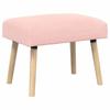 Bench Uni Pink 60 X 40 X 45 Cm Boucle
