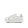 Augustine Shell Head White Shoes Women's 2025 Summer and Autumn New Academic Style Casual Soft-soled Thick Baseplate Shoes