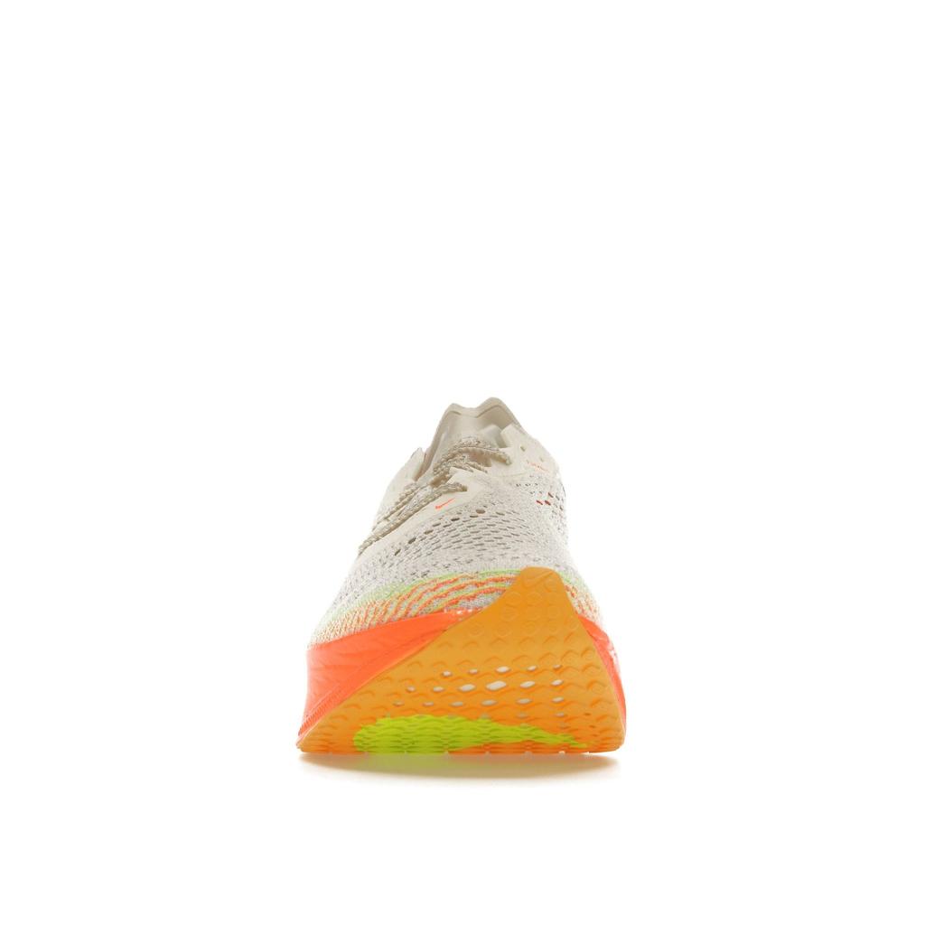 Nike ZoomX VaporFly Next% 3 Sail Orange Men Sneakers Cream Bold-Orange Neon-Green DV4129-101