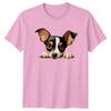 Cute Dog Peekaboo TShirt Puppy Peeking Tee Dog Lover Gift