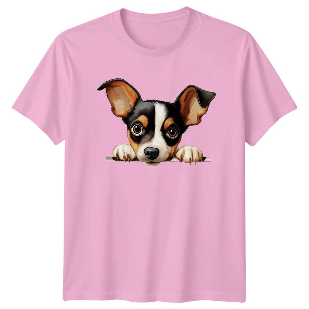 Cute Dog Peekaboo TShirt Puppy Peeking Tee Dog Lover Gift
