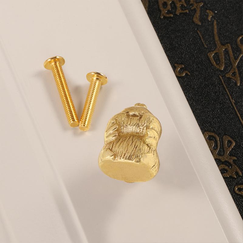 1pc Brass Door Handle for Bedroom Macey Chicken Wardrobe Door Handle Living Room Cabinet Handle Drawer Handle