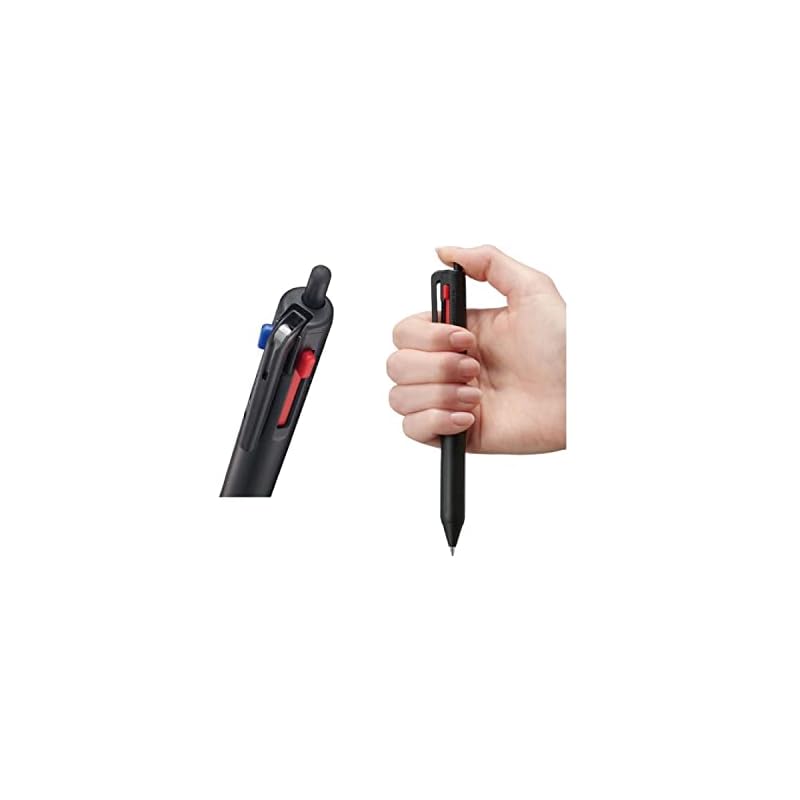 Mitsubishi Pencil Jetstream 3-Color Ballpoint Pen, 0.5mm, Black, Easy to Write With, SXE350705.24