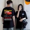 Verão Divertido Sally Im Lightning Mcqueen Carro Masculino Feminino Camiseta Tops Roupas de Algodão Presente de Amor Camiseta de Casal Estampada em Algodão
