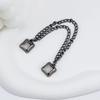 Multi-Function Magnetic Clothing Clip with Chain Metal Buttons Clip Clothes Scarf Trouser Legs Cuff Fixing Magnet Buckles