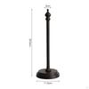 Paper Towel Holder Creative Design Cast Iron Stand Retro Roll for Countertop,