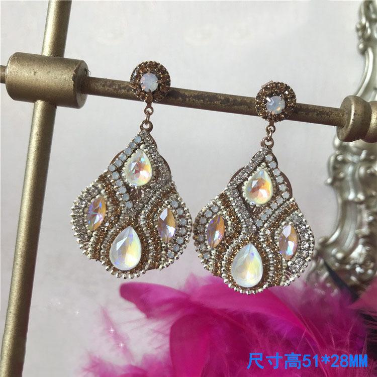 

Дондэмун нишевые серьги в стиле бохо-этно, с легким люксом, женственные, с высоким чувством, универсальные серьги