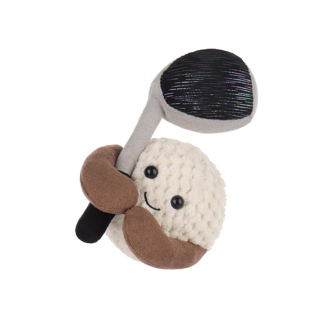 Apricot Lamb Happy Golf Children's Plush Toy, Soft and Cute, Fluffy Happy Golf for Girls and Boys, 13cm