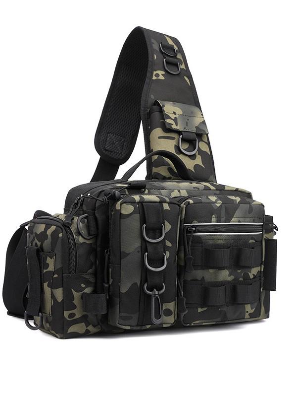 Multi-functional Outdoor Fishing & Gear Bag - Crossbody, Waist, Chest, Shoulder, Backpack