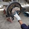 Heavy Duty Carbon Steel Brake Caliper Spreader Tool For Precise Adjustment And Reset Professional Mechanic Maintenance