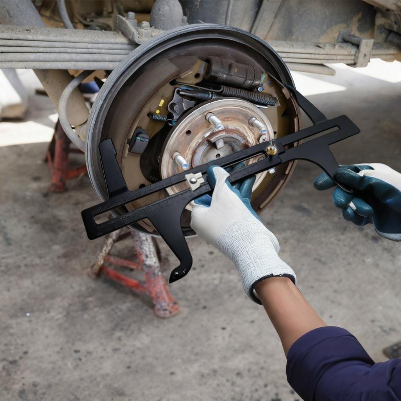 Heavy Duty Carbon Steel Brake Caliper Spreader Tool For Precise Adjustment And Reset Professional Mechanic Maintenance