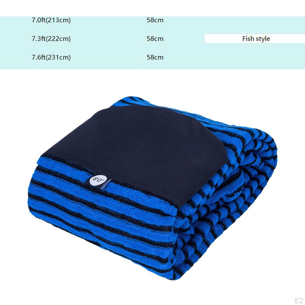 Sörf Tahtası Çorap Kılıfı Dolgulu Burun Koruyucu Taşınabilir Düzenleyici Polyester Koruyucu Tahta Kılıfı