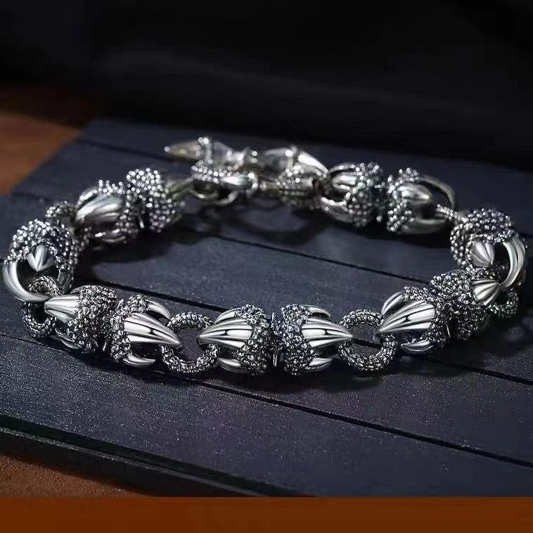 

Мужской браслет «Коготь дракона» 2023: Трендовый дизайн ручной работы Ваджра 18 cm