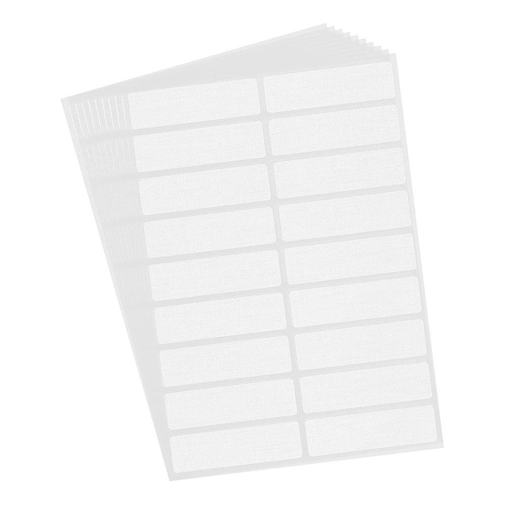 No-Iron Clothing Labels Wash Writable Self Adhesive Name Labels with Permanent Fabric Marker For Daycare Washer and Dryer Safe