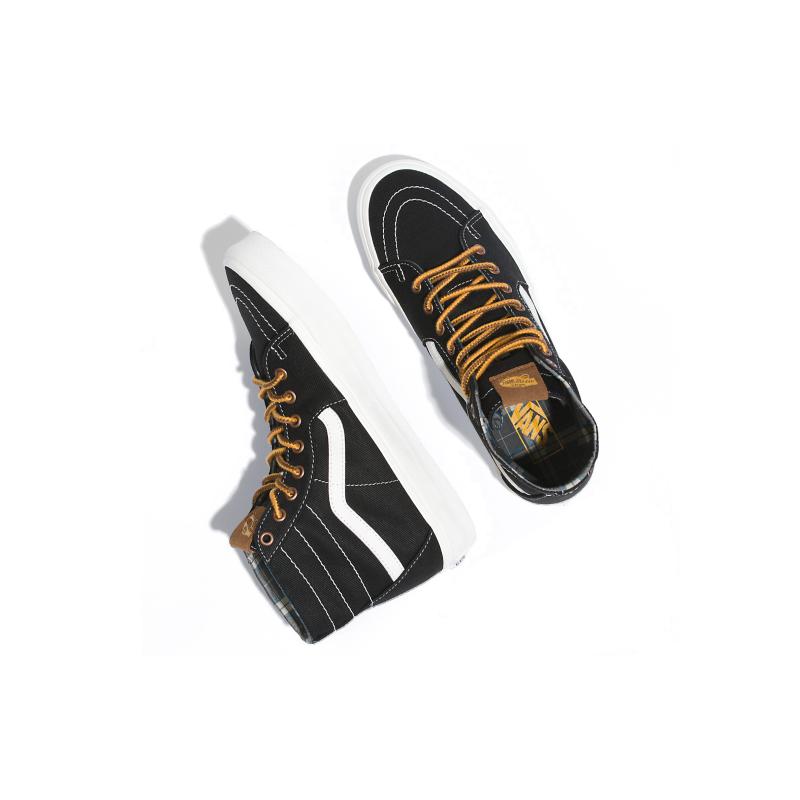 Vans SK8 HI Ca Throwback 'Black Yellow' Vans VN0A7Q62BLK