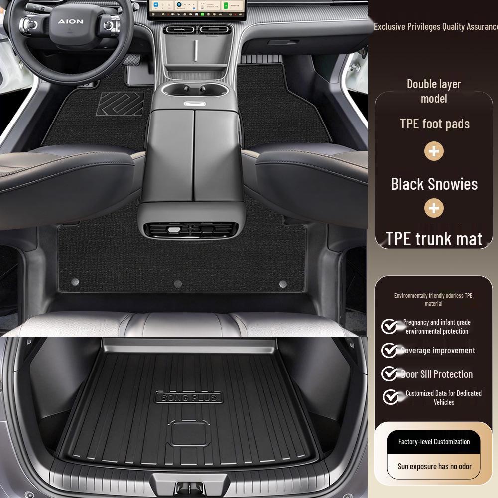 GAC AION i60 TPE Floor Mats: Essential Decorative Accessory for 25 Models