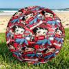 Sexy Doll Print Size 5 Soccer Ball, PU Wear Resistant Football for Match Training and Daily Practice, Birthday Gift for Soccer Fans