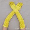 Satin Satin Gloves Long Ladies Halloween Gloves Sexy Dinner Gloves Wedding Gloves Matte Satin Gloves