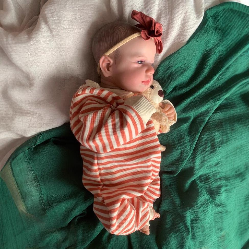 49cm Realistic Reborn Baby Doll Loulou - Adorable Collectible